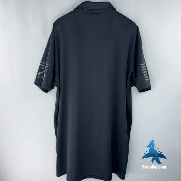 1131 Grunt Style Short Sleeve Polo - Size XL - Black - Picture 7 of 10